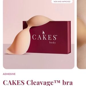 CAKES Body Cleavage Adhesive Bra - Honey